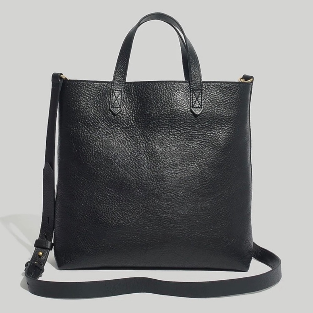 Madewell Zip-Top Transport Leather Crossbody